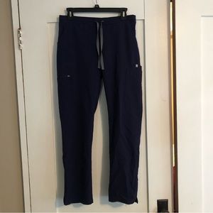 Navy Yola FIGS scrubs pants